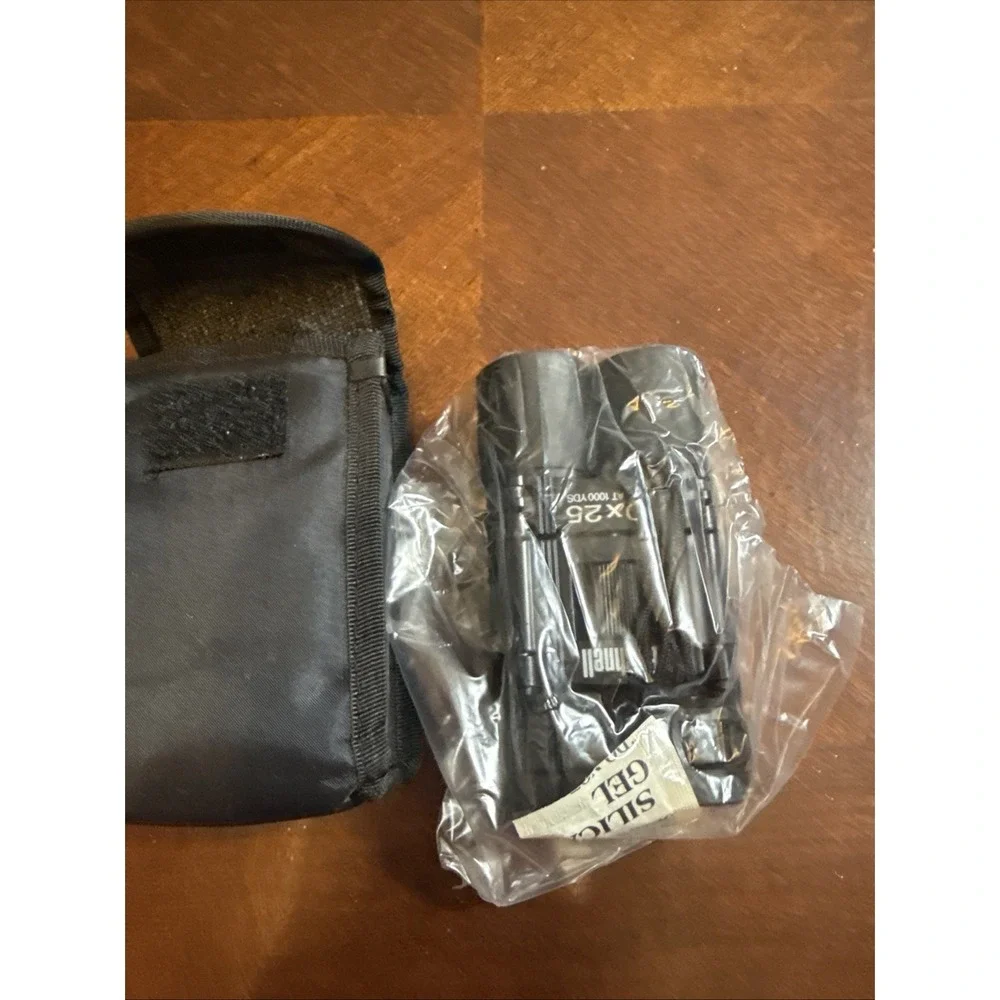 Bushnell Powerview 10x25mm Compact Folding Roof Binocular, Non-slip Rubber Armor
